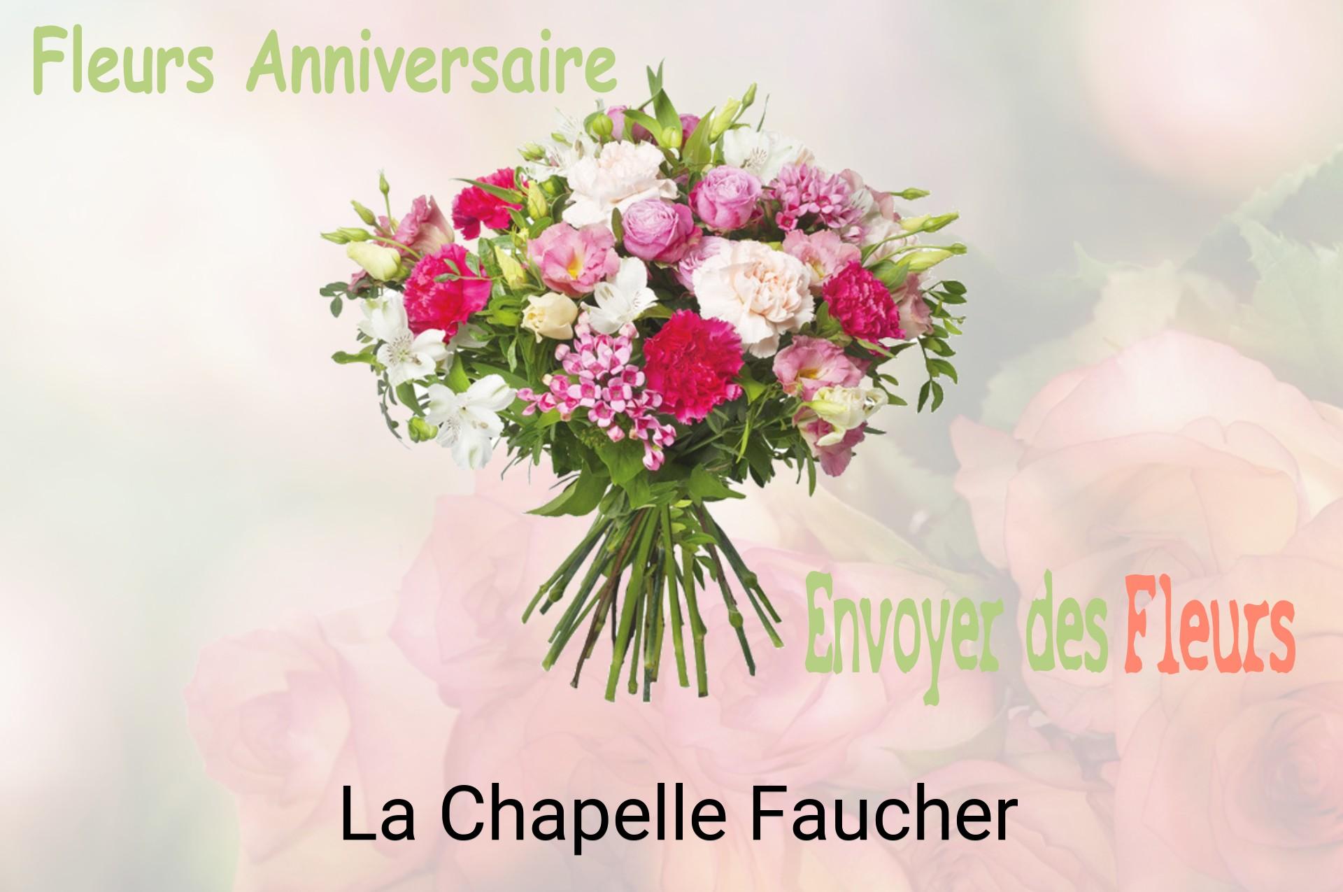 Bouquet de fleurs d’anniversaire livré à La Chapelle-Faucher